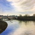 Chiswick Bridge, Low Tide. 2017. Yang Yuxin